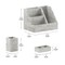 Flash Furniture 3PC Whitewashed Wooden Desktop Organizer Set HFMHD-GDI-CRE8-502315-GG - alternate 9